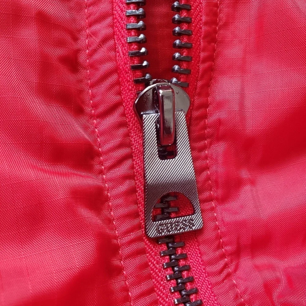 New GUESS Wave Hooded Ski Bomber Jackets